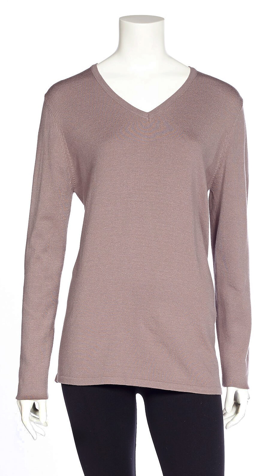 Long Sleeve V-Neck Sweater - DKR & Company Apparel / Clothes Out Trading