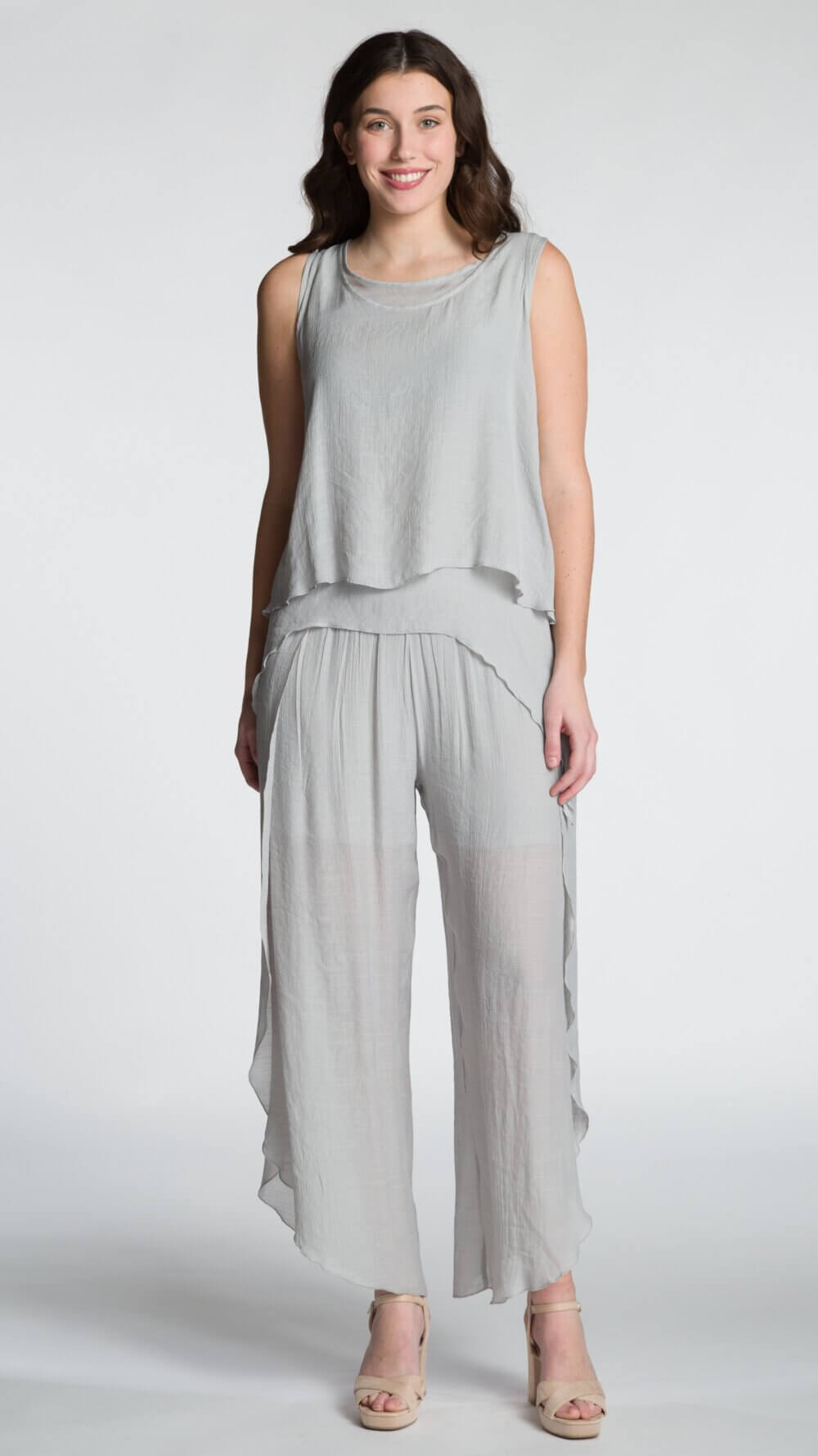 Loose Fit Layered Pant