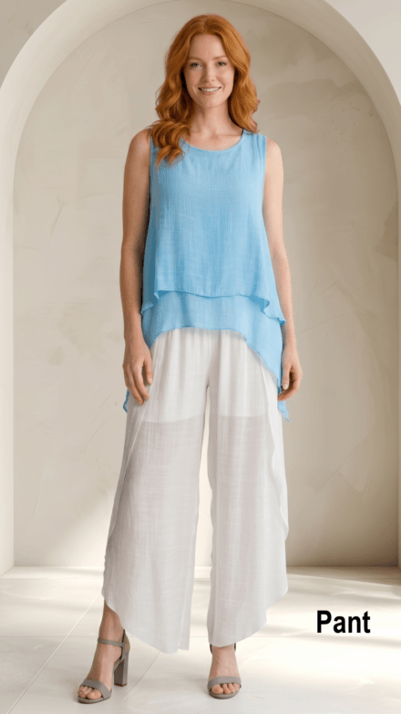 Loose Fit Layered Pant