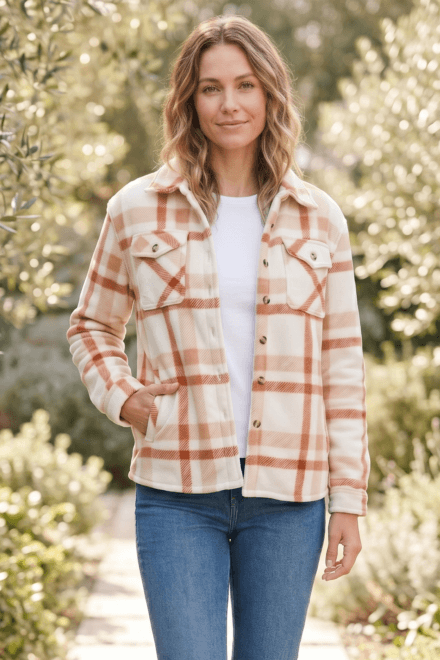 Sherpa Lined Fleece Jacket