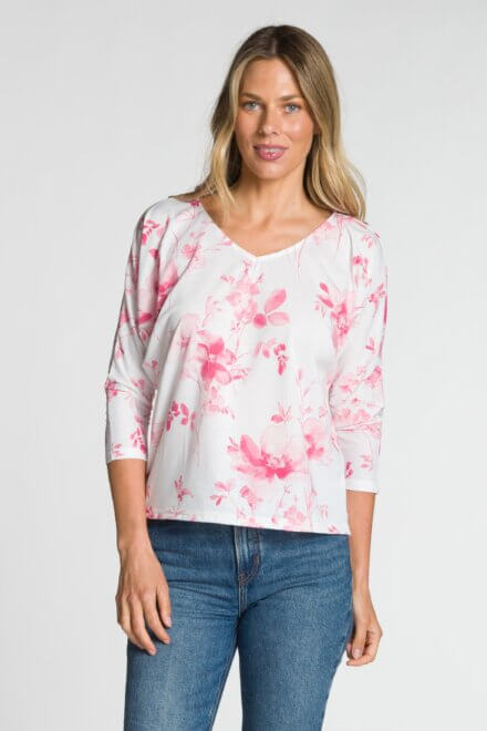 Dolman Sleeve V-Neck Top