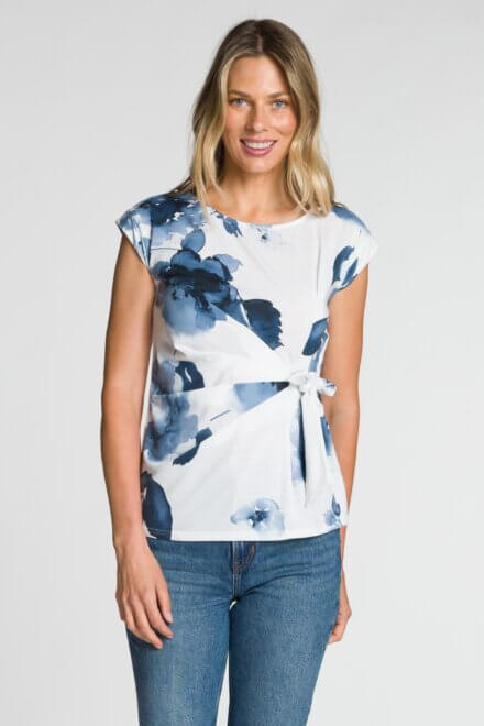 Cap Sleeve Side Tie Top