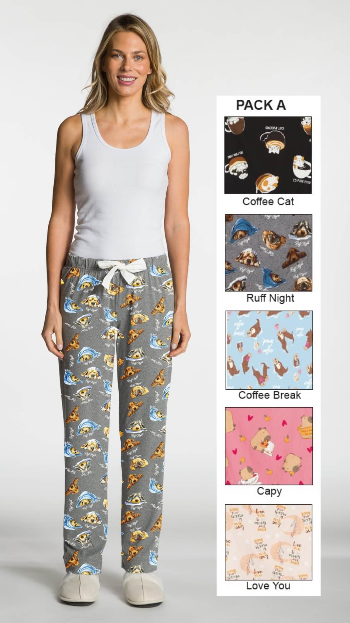 Ladies Printed PJ Pant - Image 2