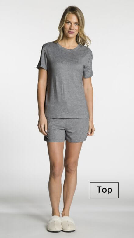 Short Sleeve Crew Neck Lounge Tee