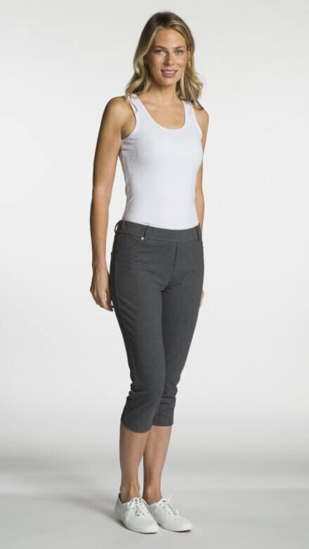 Pull On Capri with Back Pockets