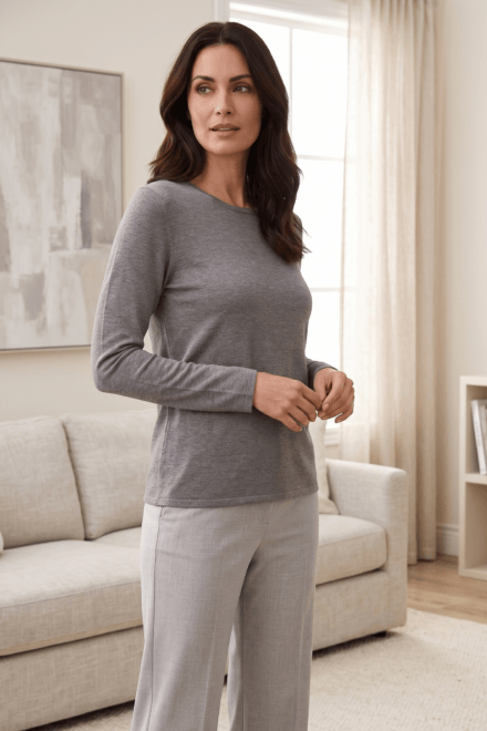 Long Sleeve Crew Neck Sweater