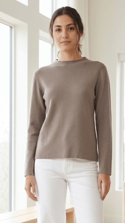 Long Sleeve Roll Neck Sweater
