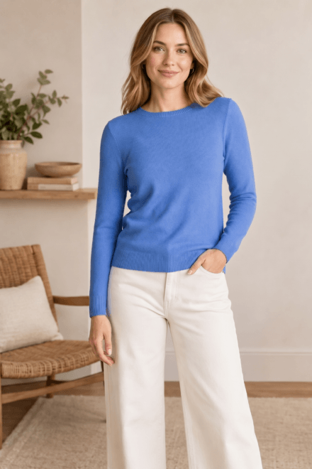 Long Sleeve Crew Neck Sweater