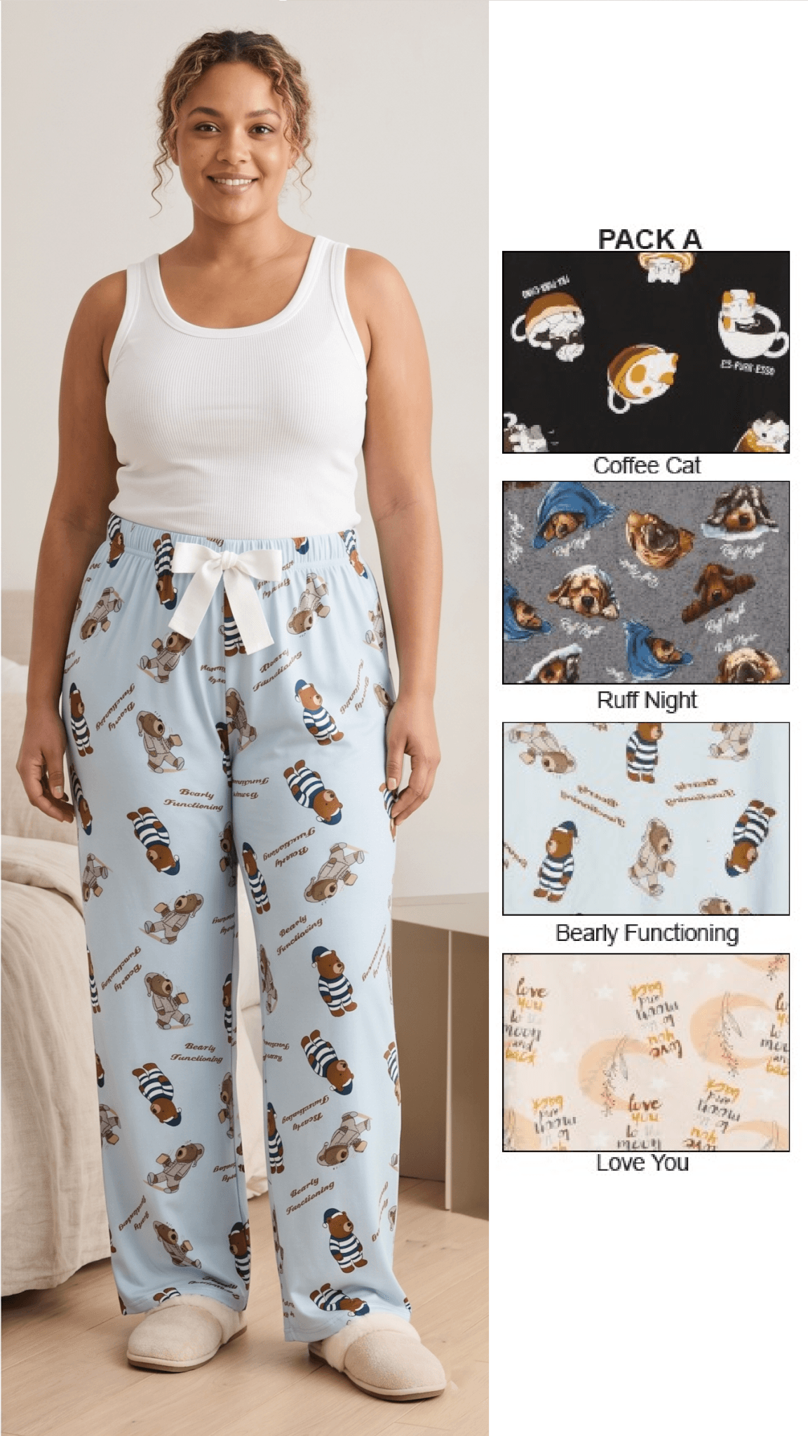 PLUS Ladies PJ Pants - Image 2