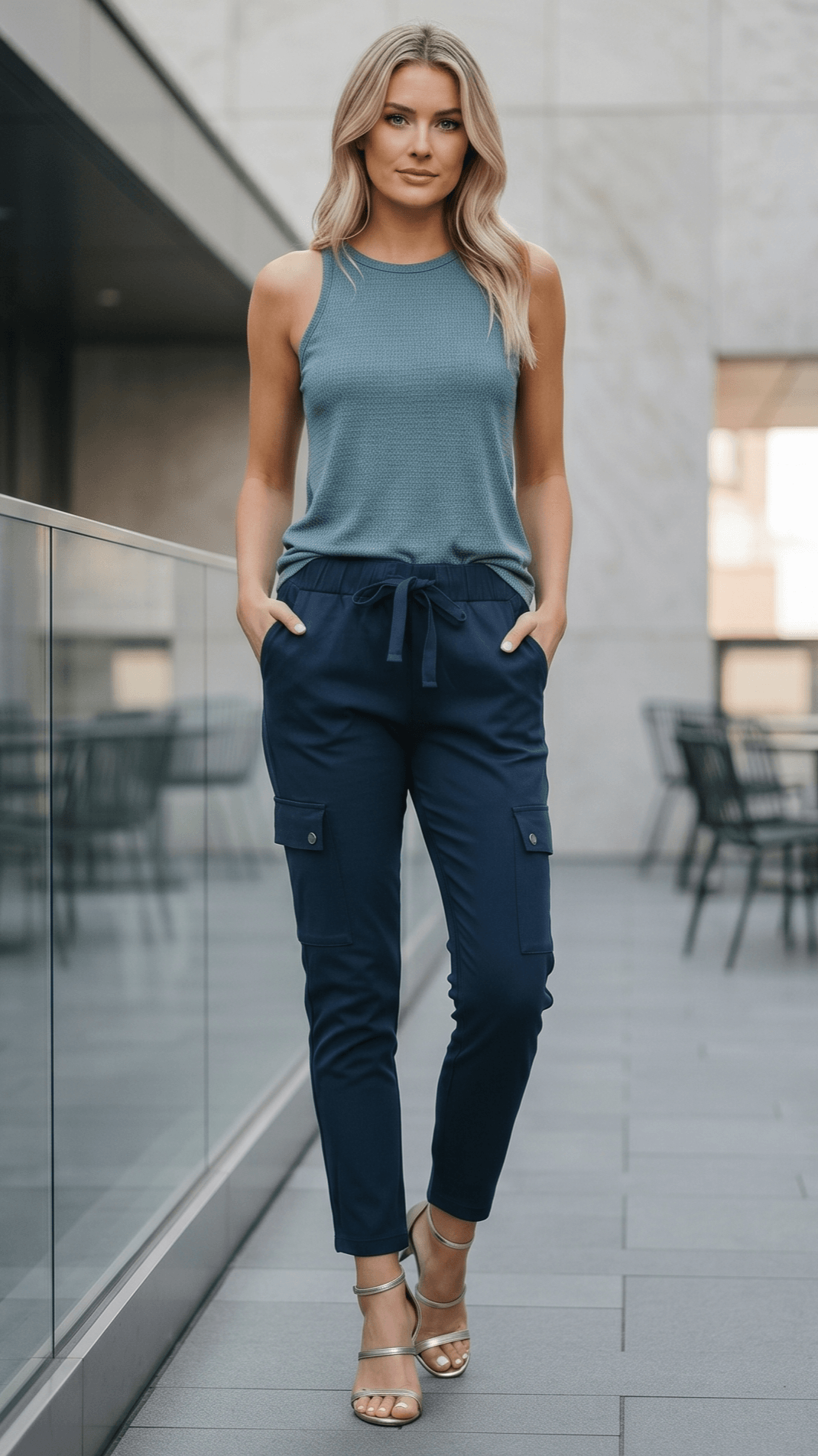 Cargo Jogger Capri